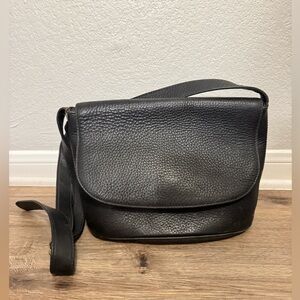 Vintage Sonoma pebbled leather Black Coach bag